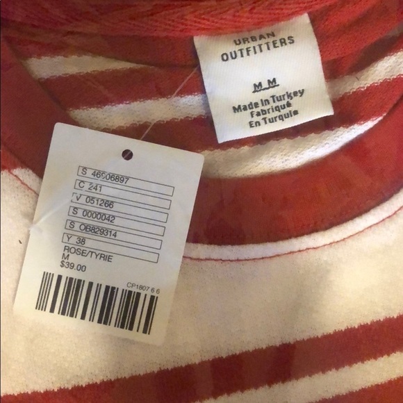 Urban Outfitters Crepe Striped Tee - Picture 6 of 8